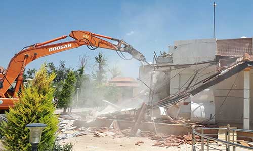 عملیات تخریب در ساختمان سازی